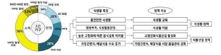 1인 가구의 정책 추진방향