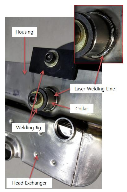 Housing LWR - Collar Welding Jig 사진