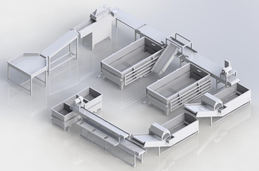 3D 가상 생산시스템 레이아웃