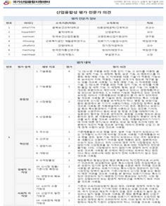 평가결과서개발