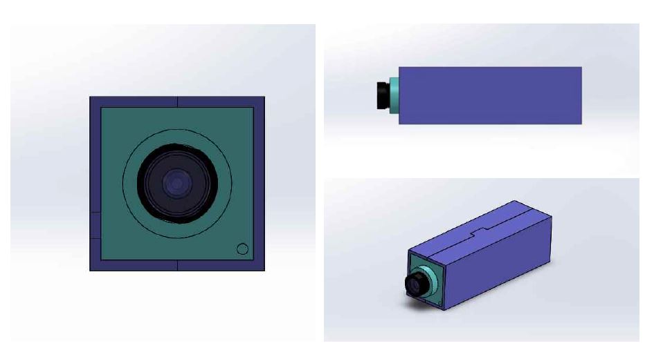 초광각 내시경 카메라 3D 모델링