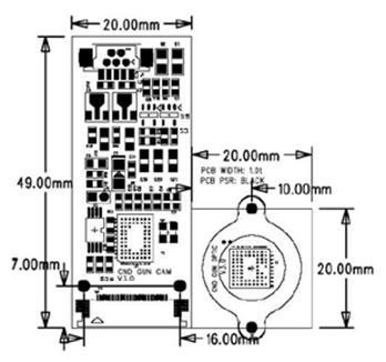 내시경 팁 모듈 PCB 레이아웃 설계