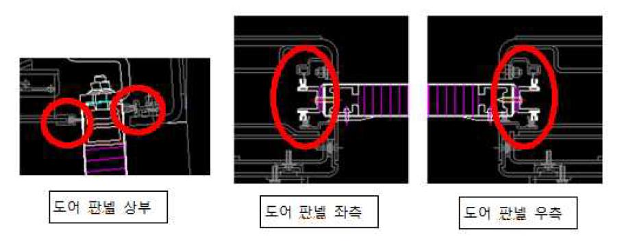 서울, 부산 지하철 기밀 유지 타입