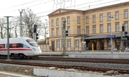 Hamburg-Berlin 개량구간 운행 ICE 열차