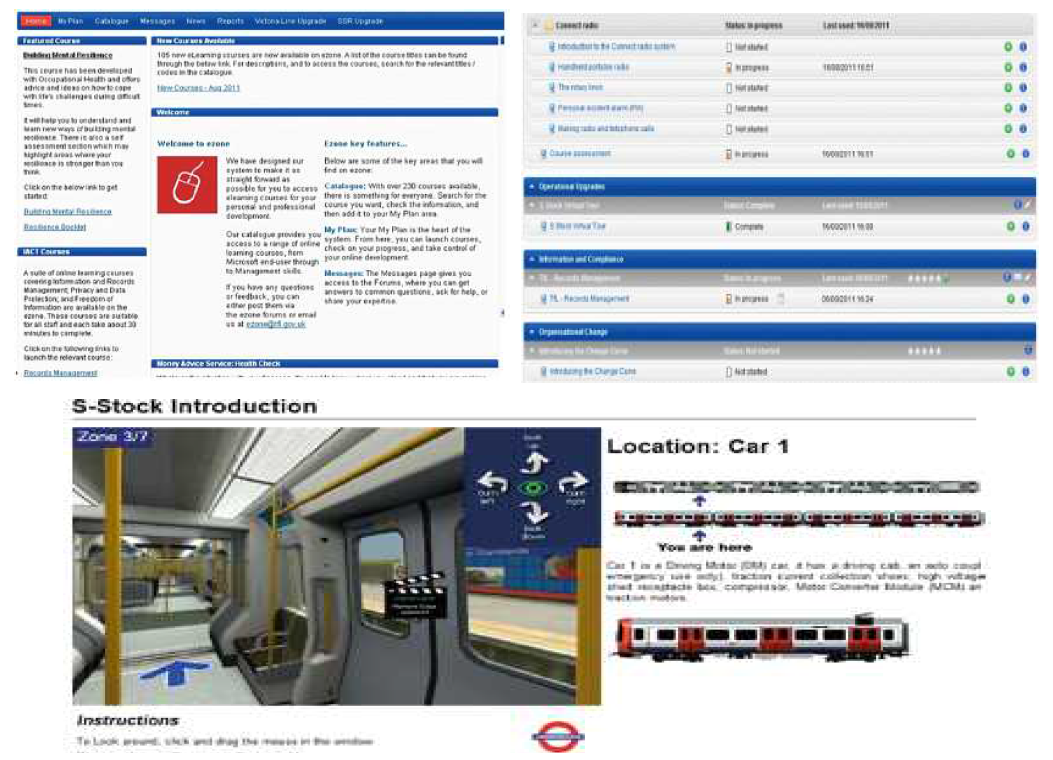 영국 London Undergroud의 e-Learning 학습관리시스템(LMS)