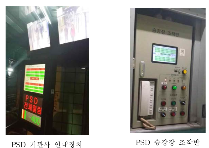 서울도시철도공사 PSD 승강장측 기타 설비