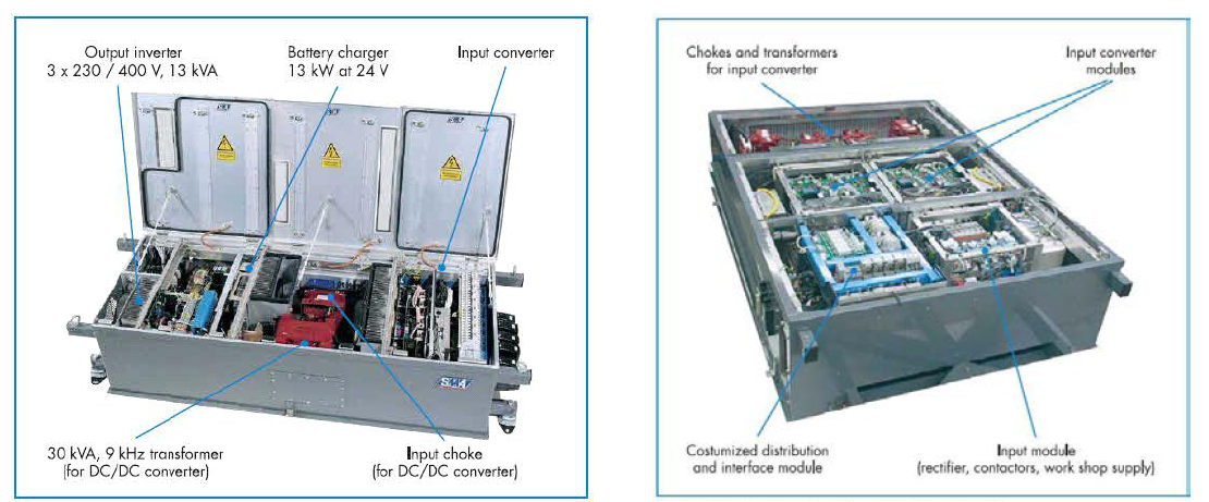 120kW 정격 출력의 덮개형 단상 APS