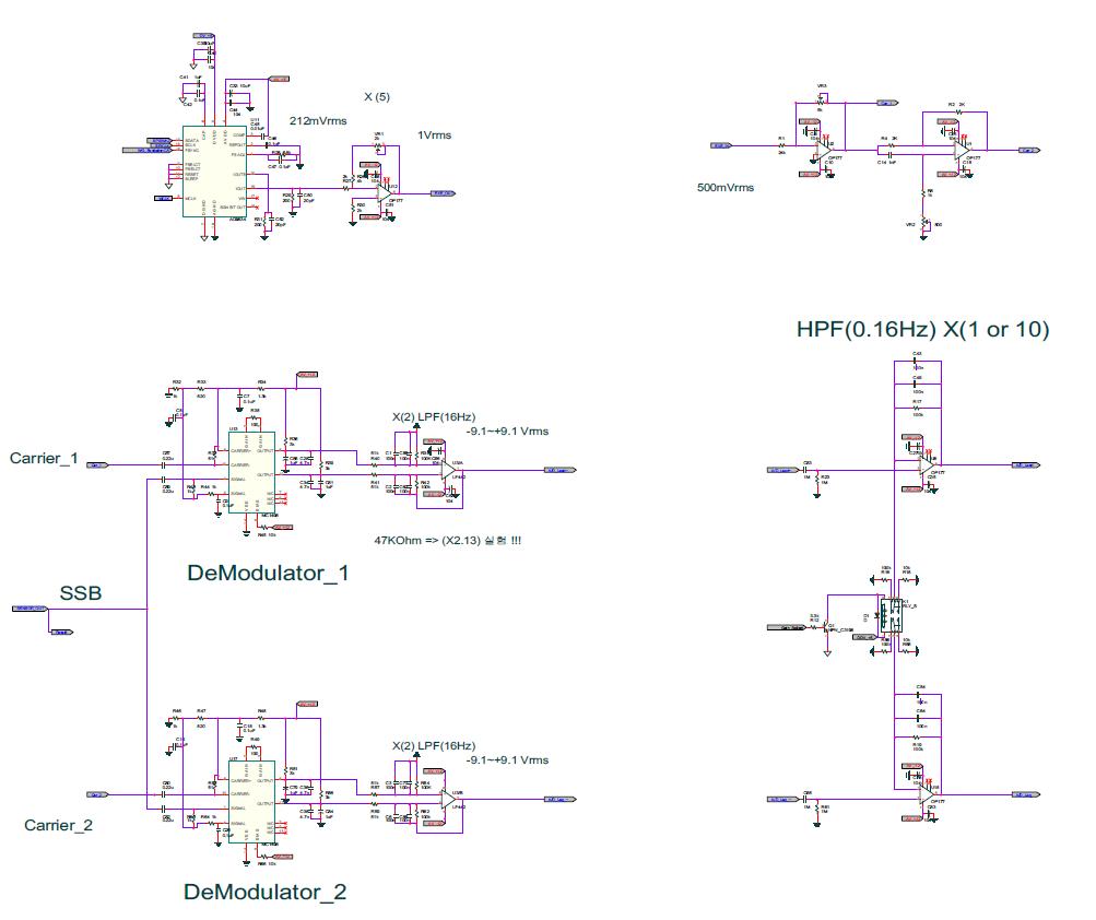 Schematic of Demodulator