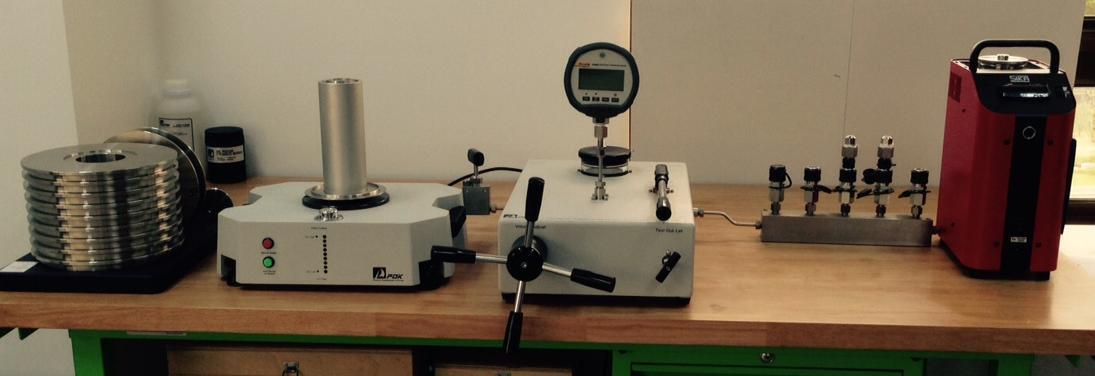 Pressure-Temperature Test Equipment