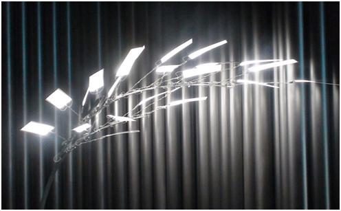 Konica Minolta의 Flexible OLED Lighting Panel 적용한 조명