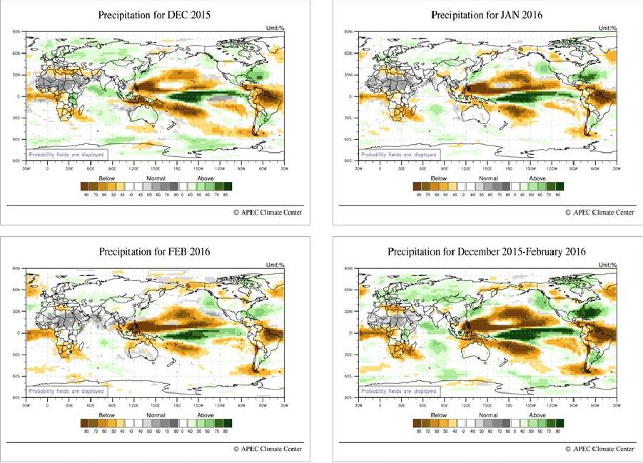 Precipitation for boreal sAutumn 2015