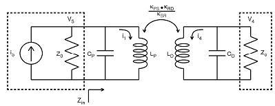 무선 전력 전송 시스템 회로의 등가회로