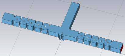 60GHz 대역 Duplexer의 3D Modeling