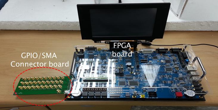 Impedance loading 알고리즘을 시험하기 위한 KAIST 검증시스템 FPGA 보드