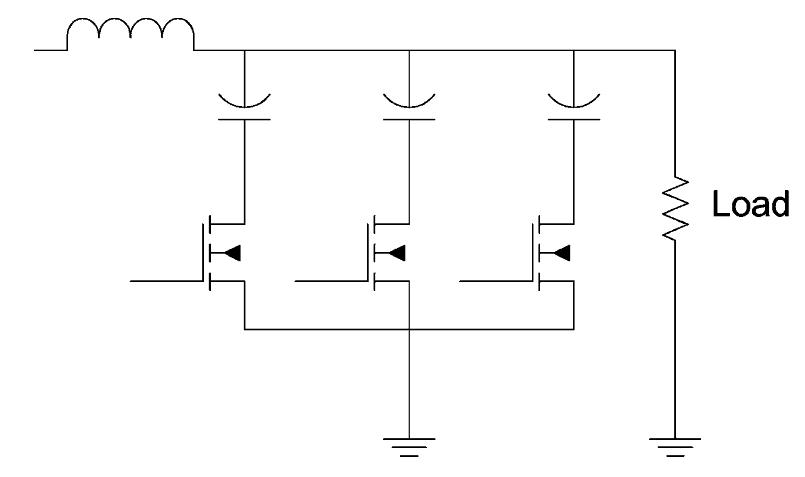 inductor와 switched capacitor를 이용한 antenna tuning unit 회로