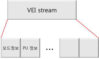 VEI stream의 정보