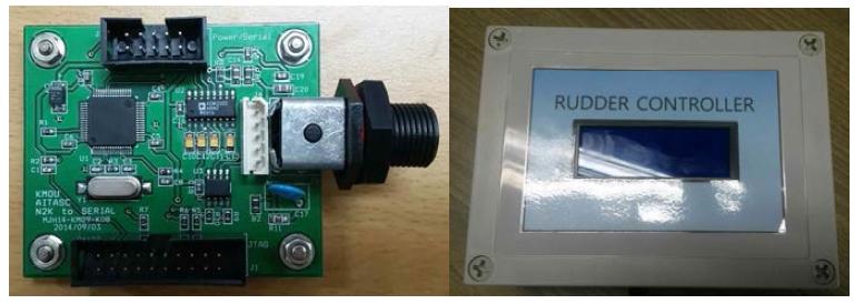 NMEA2000 Converter 및 Rudder Controller