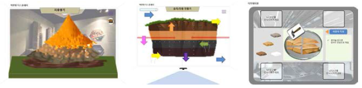 ‘지층’ 과학콘텐츠 인터랙션 기획