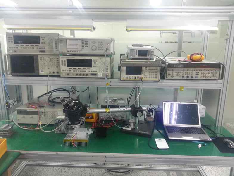 28GHz 5W SSPA IMD특성 시험 측정사진