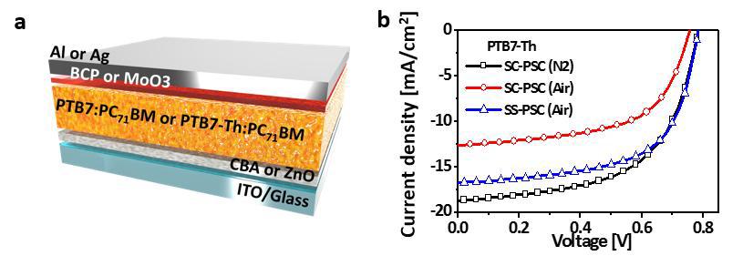 Device structure and J-V characteristics of transferred solar cells