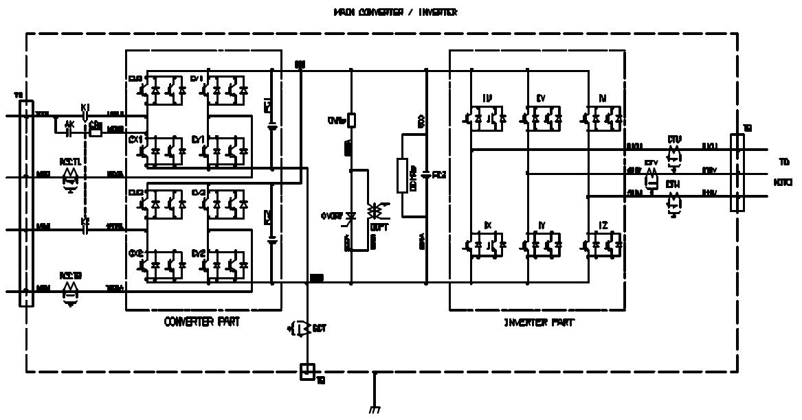 주전력변환장치 구성