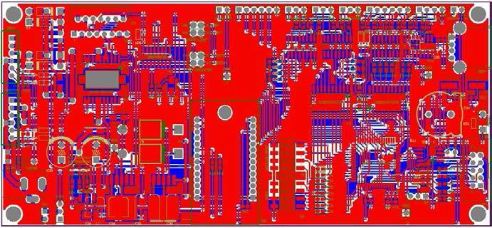 창호개폐 구동 전용 모션제어보드 PCB layout