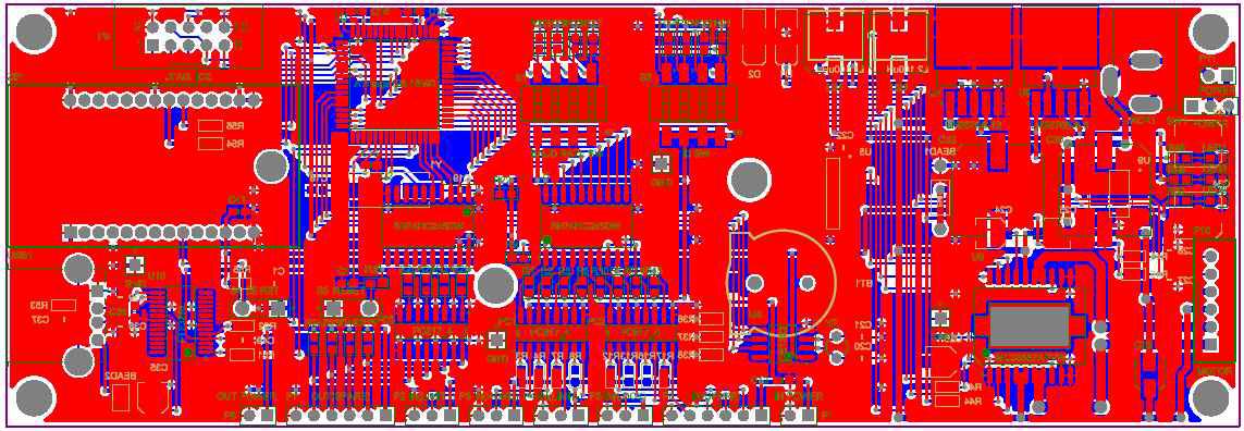 창호개폐 구동 전용 모션제어보드 PCB layout