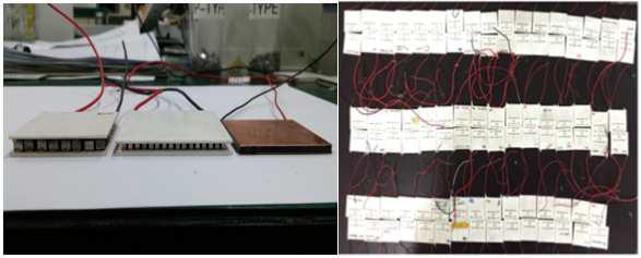 발전용 열전소재 및 모듈 시작품 (1,000EA 이상 제작)