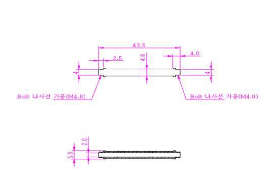 Vacuum Tube 도면