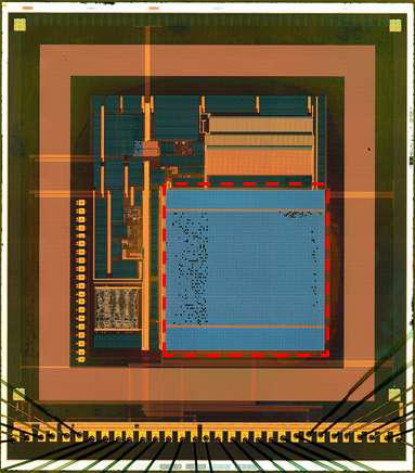 Full Chip 광학사진(7.05mm×6.3mm)