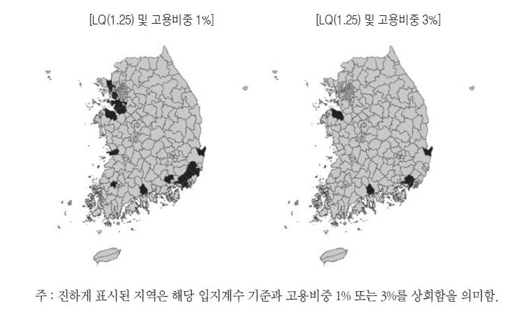 제철제강 클러스터 맵