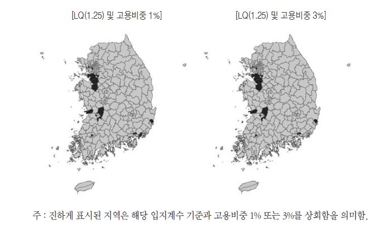 자동차 클러스터 맵