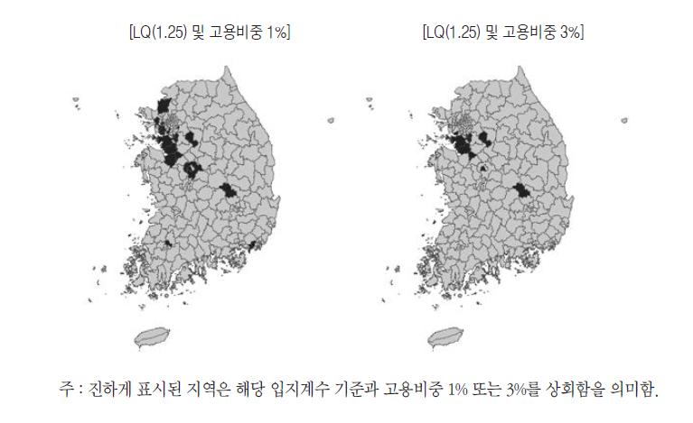 전기전자 클러스터 맵