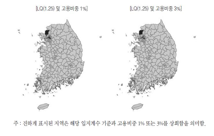 문화서비스 클러스터 맵