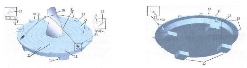 와이어를 통한 물체 고정구