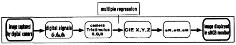 Color Calibration Alg. in a digital camera