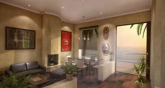 Interior rendering using the final render