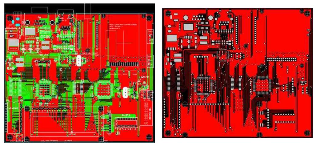 원격제어 무선통신 보드 회로도 PCB layout