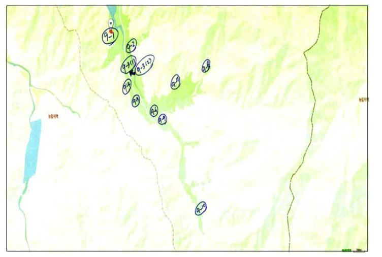 강원도 홍천군 서석면(콩) 시료 채취 지점