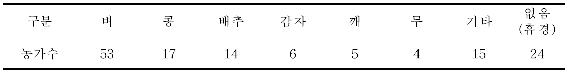 양파재배 후작물 종류