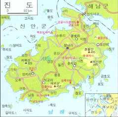 전남 진도군 지역