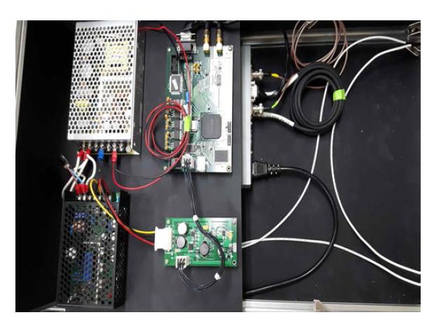 Integration of duplxer and signal processor.