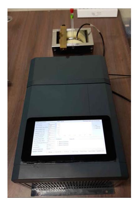 First prototype of NMR sensor system