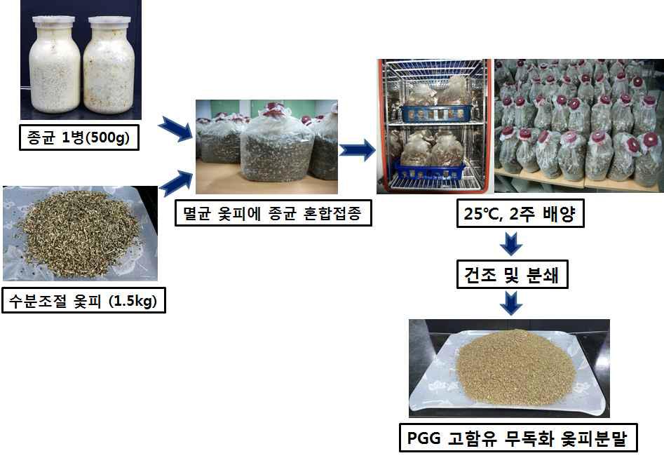 발효옻 생산 공정도