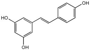 레스베라트롤(Resveratrol) 분자식