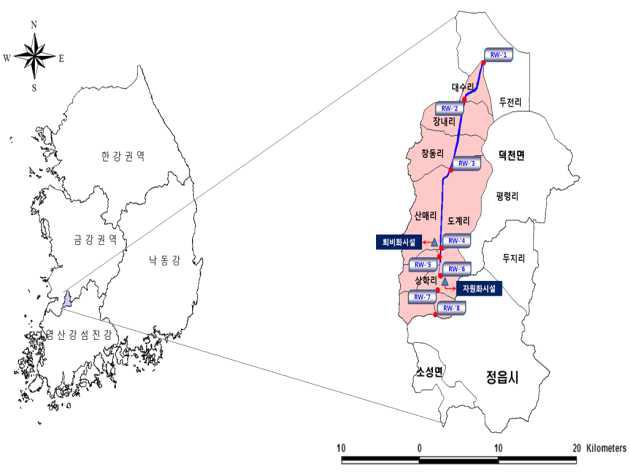 간척지역 신규모니터링 지점