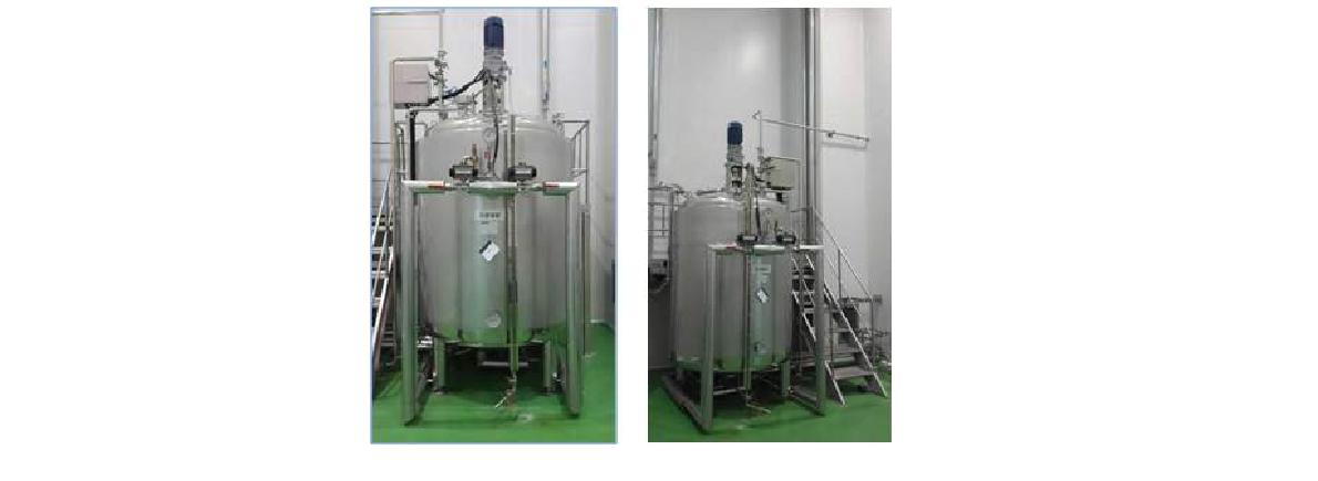 Fermentation tank of Lactic acid bacteria