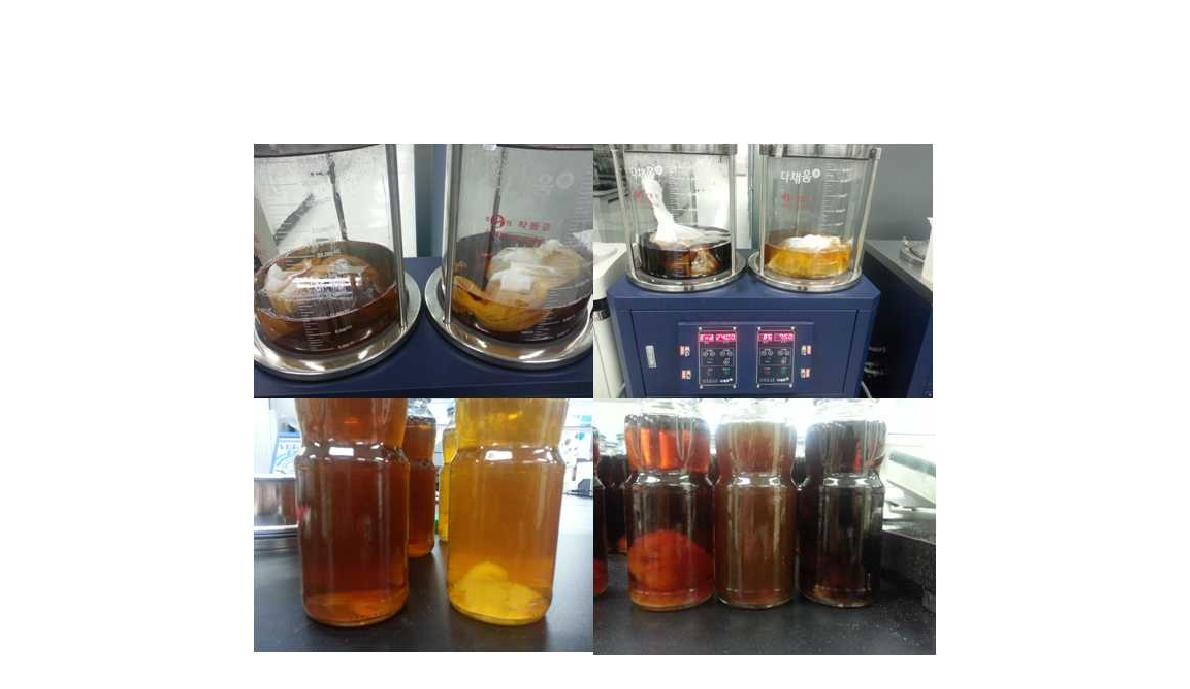 Sample preparation of fermented red ginseng using extraction