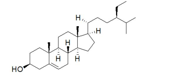 β-sitosterol의 구조