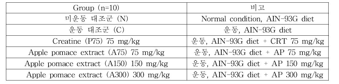 Group of Treadmill test